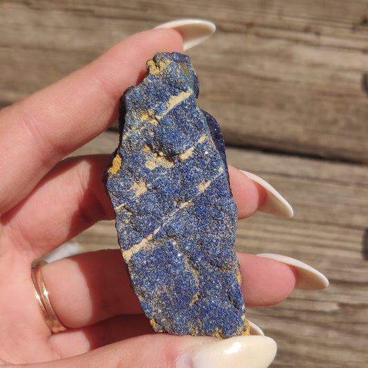 Raw Azurite with Malachite (#3)