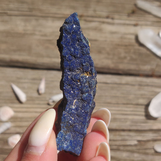 Raw Azurite with Malachite (#4)