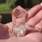 Garden Quartz Point, Lodolite Point (#10P)