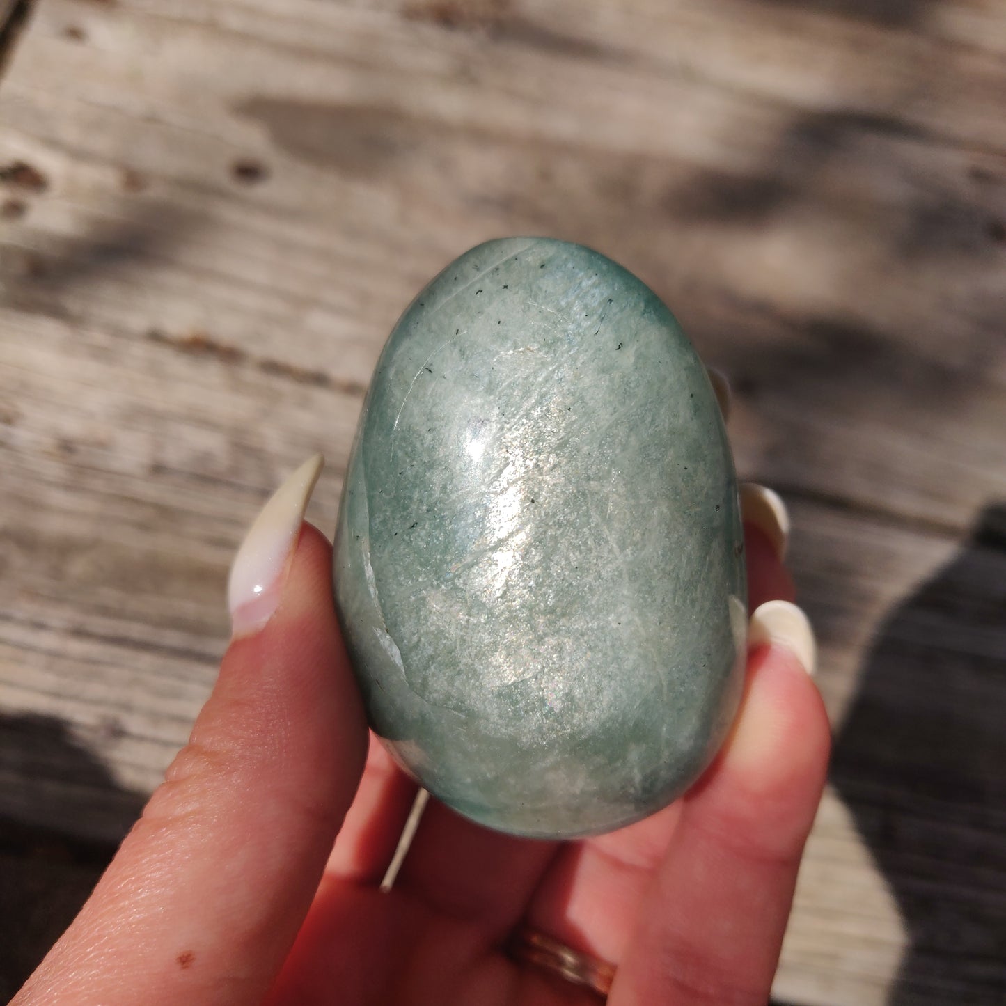 Amazonite Palm Stone (#13) - Simply Affinity