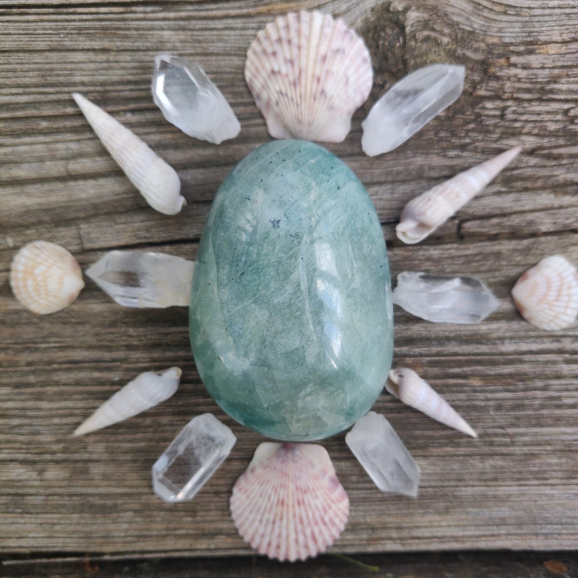 Amazonite Palm Stone (#13) - Simply Affinity