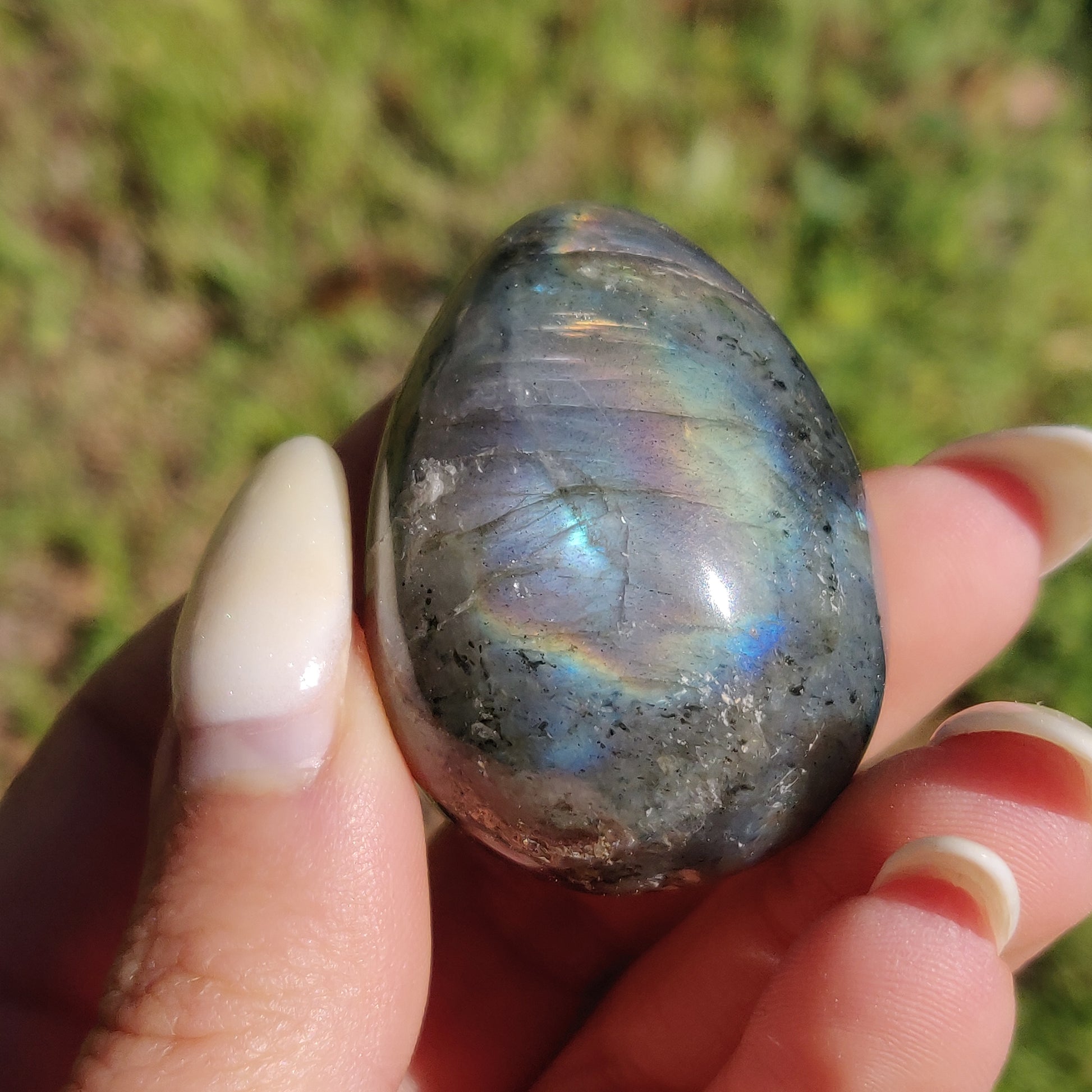 Labradorite Egg (#1) - Simply Affinity
