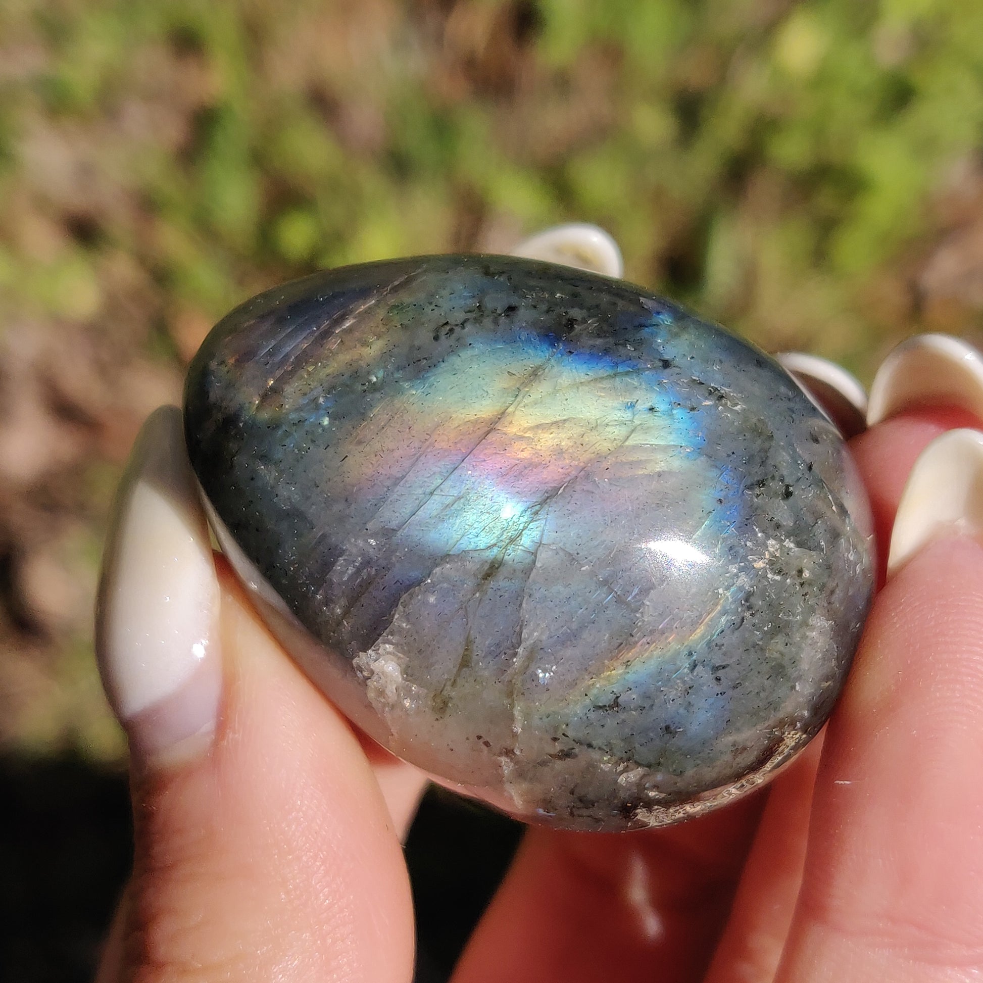 Labradorite Egg (#1) - Simply Affinity