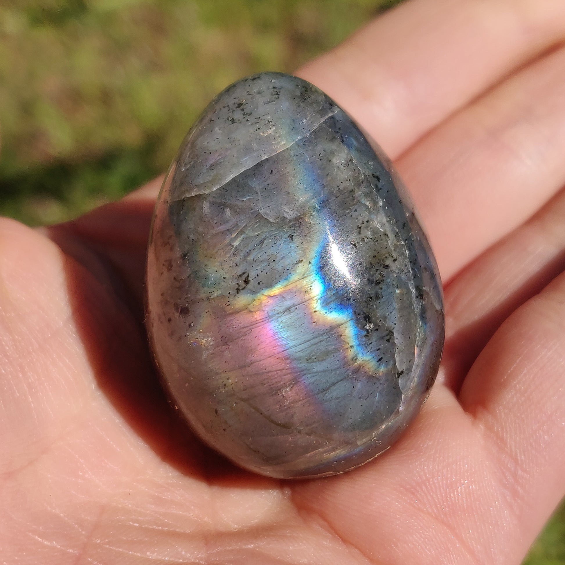 Labradorite Egg (#1) - Simply Affinity