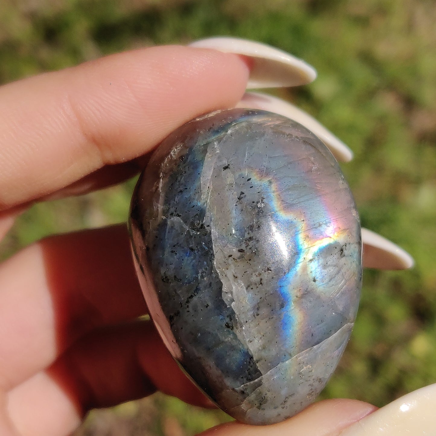 Labradorite Egg (#1) - Simply Affinity