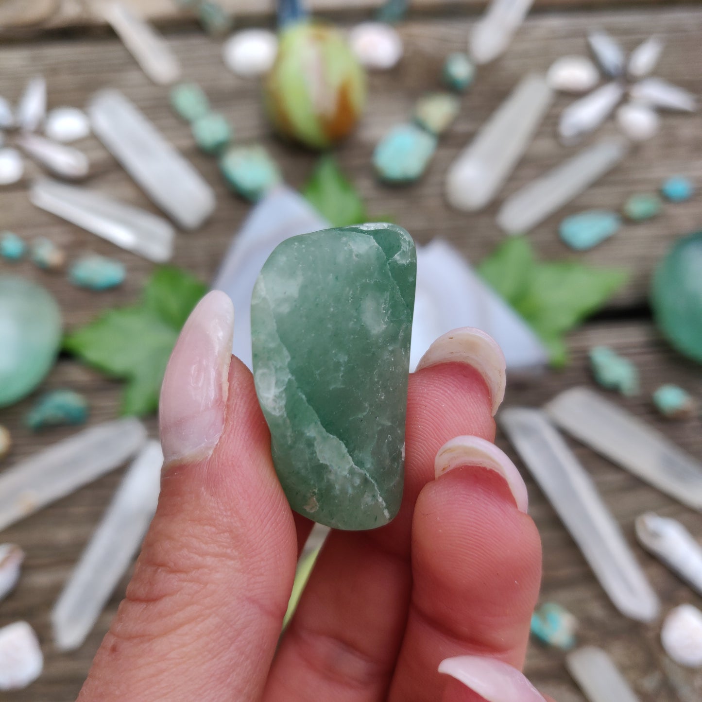Rare *NEW* Find! Tumbled Emerald Tanzurine (#4)