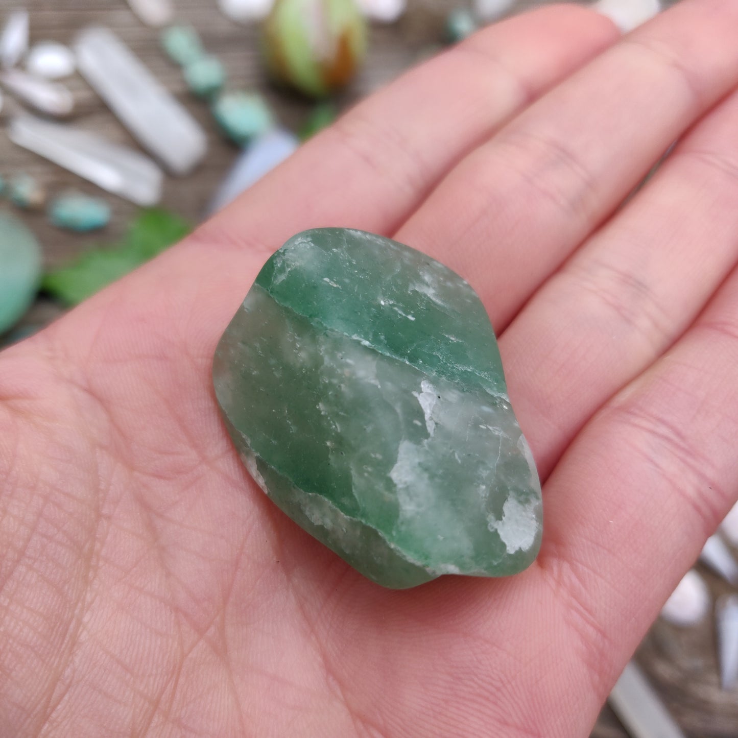 Rare *NEW* Find! Tumbled Emerald Tanzurine (#4)