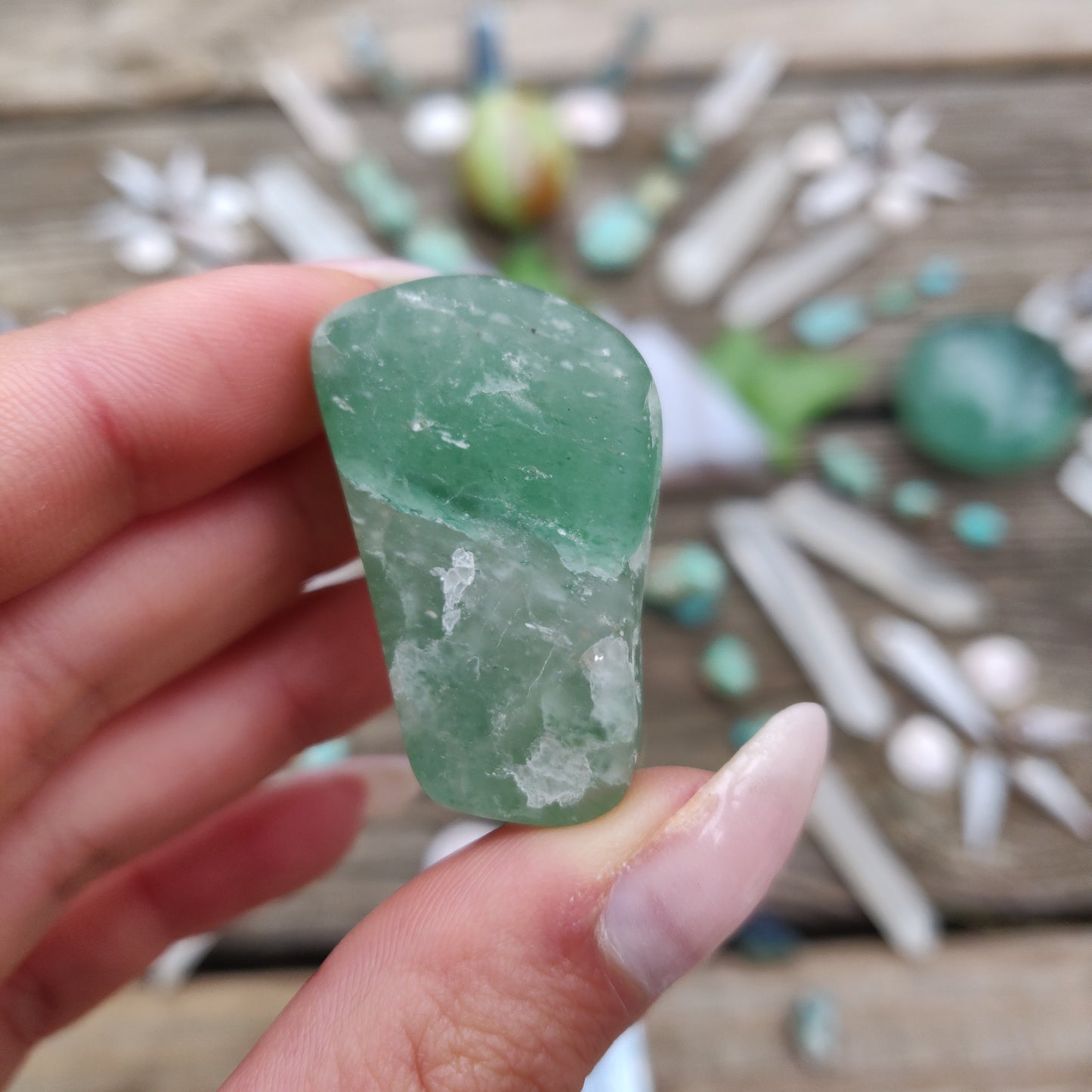 Rare *NEW* Find! Tumbled Emerald Tanzurine (#4)