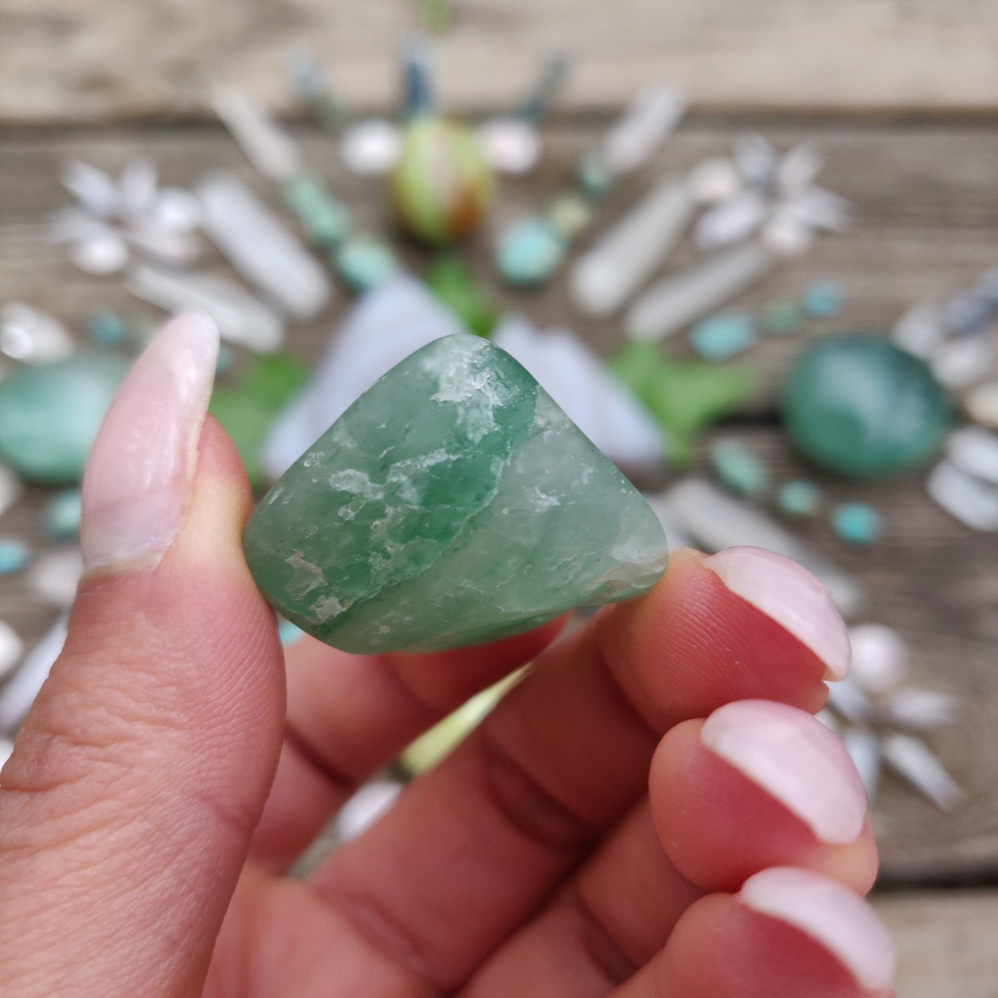 Rare *NEW* Find! Tumbled Emerald Tanzurine (#4)