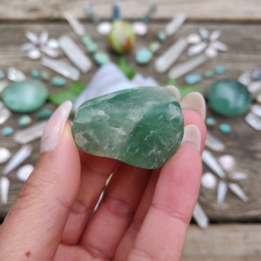 Rare *NEW* Find! Tumbled Emerald Tanzurine (#4)