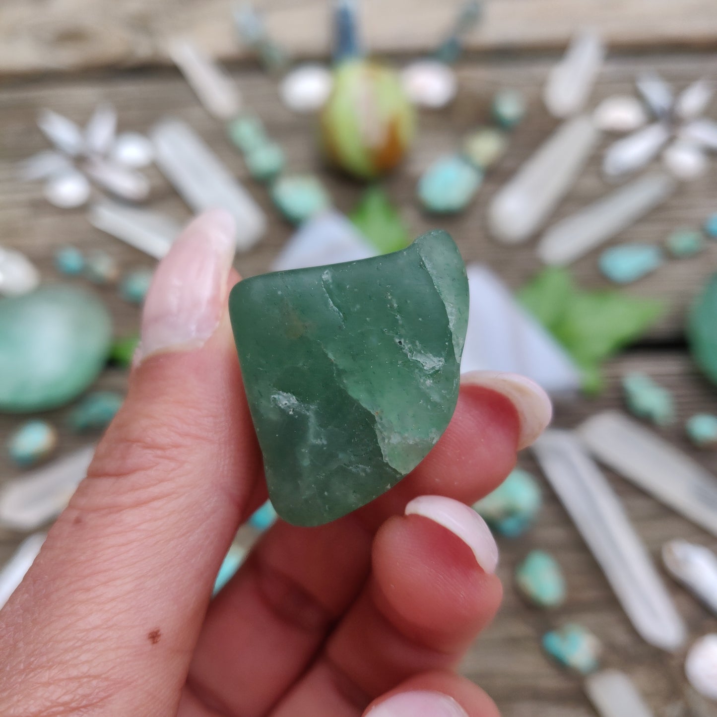 Rare *NEW* Find! Tumbled Emerald Tanzurine (#5)
