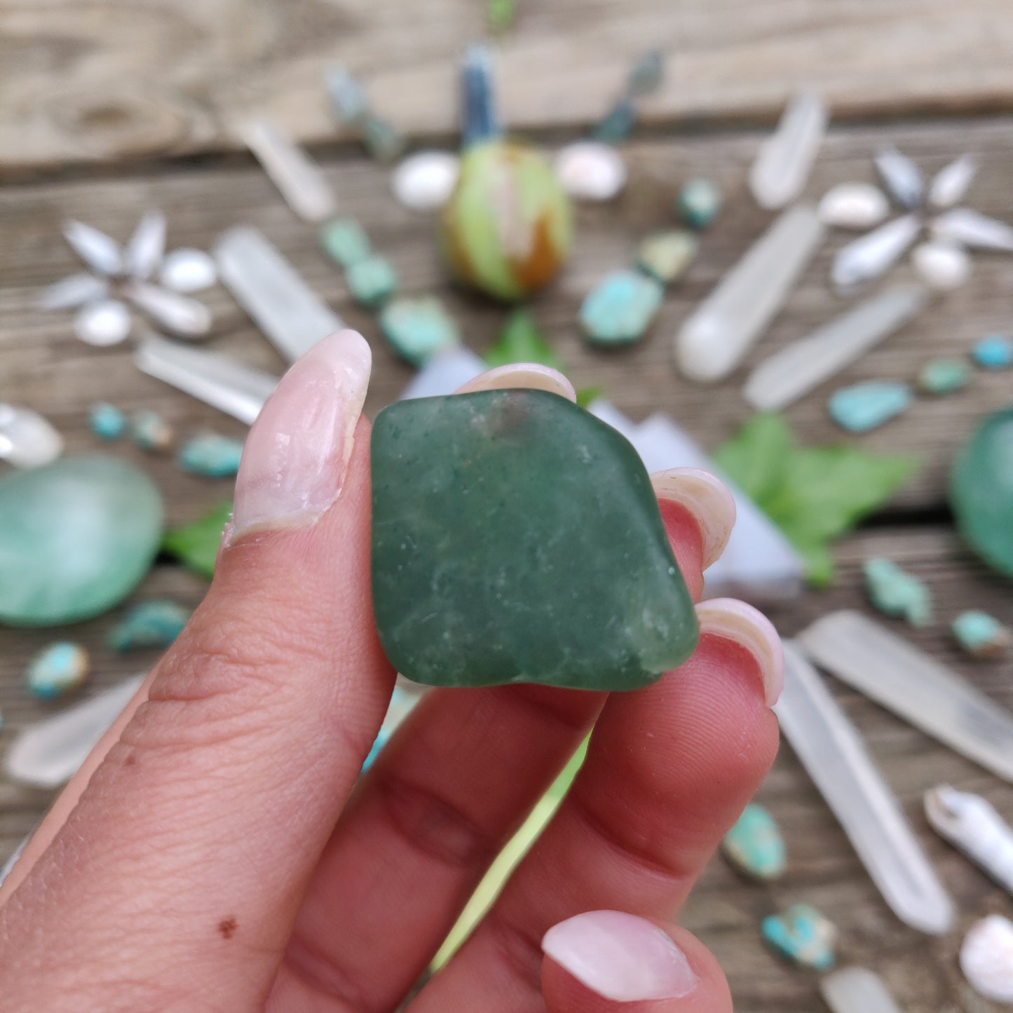 Rare *NEW* Find! Tumbled Emerald Tanzurine (#5)