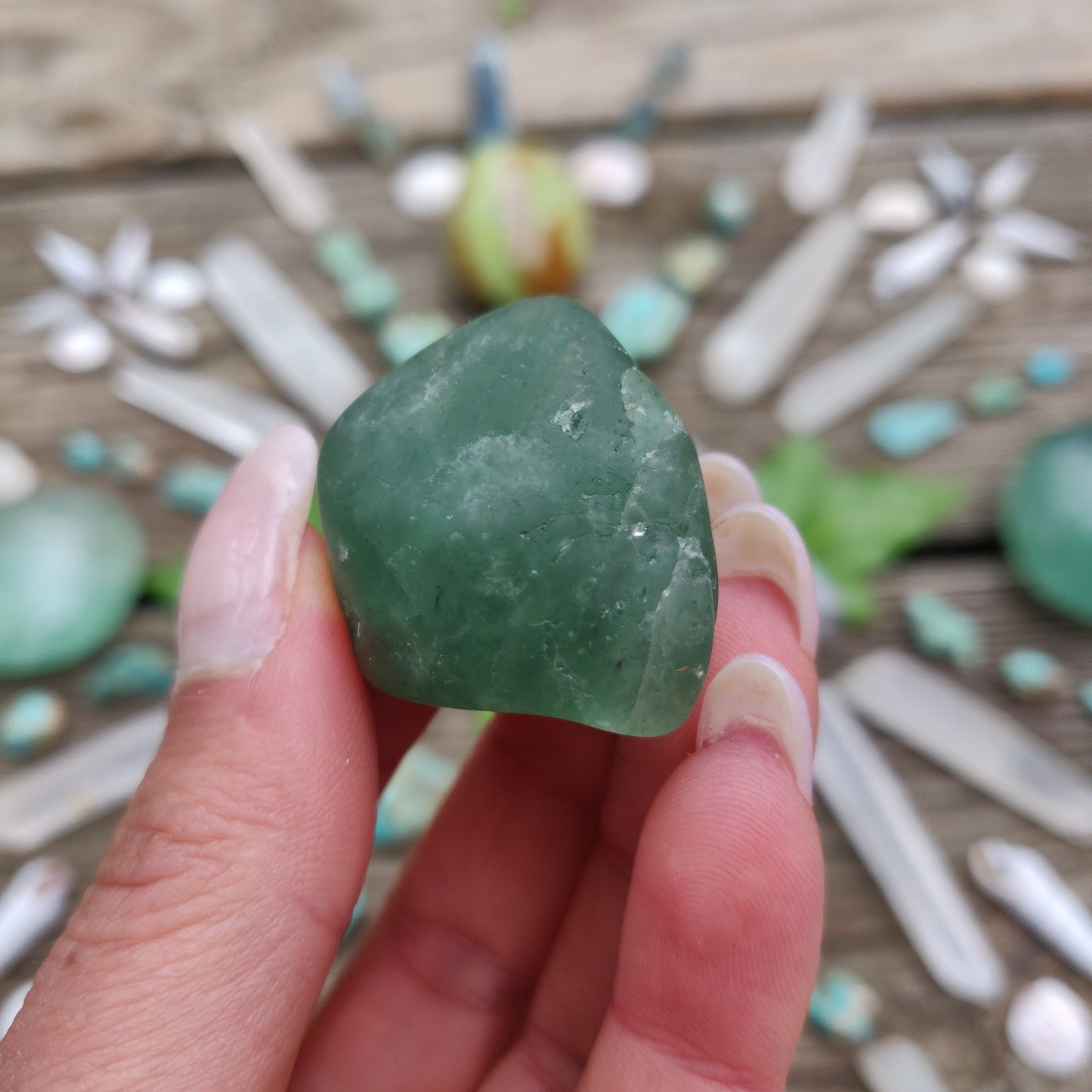 Rare *NEW* Find! Tumbled Emerald Tanzurine (#5)