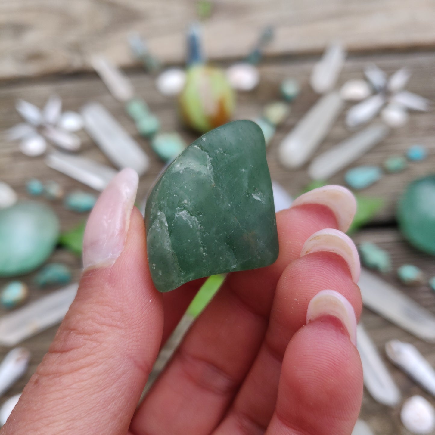 Rare *NEW* Find! Tumbled Emerald Tanzurine (#5)
