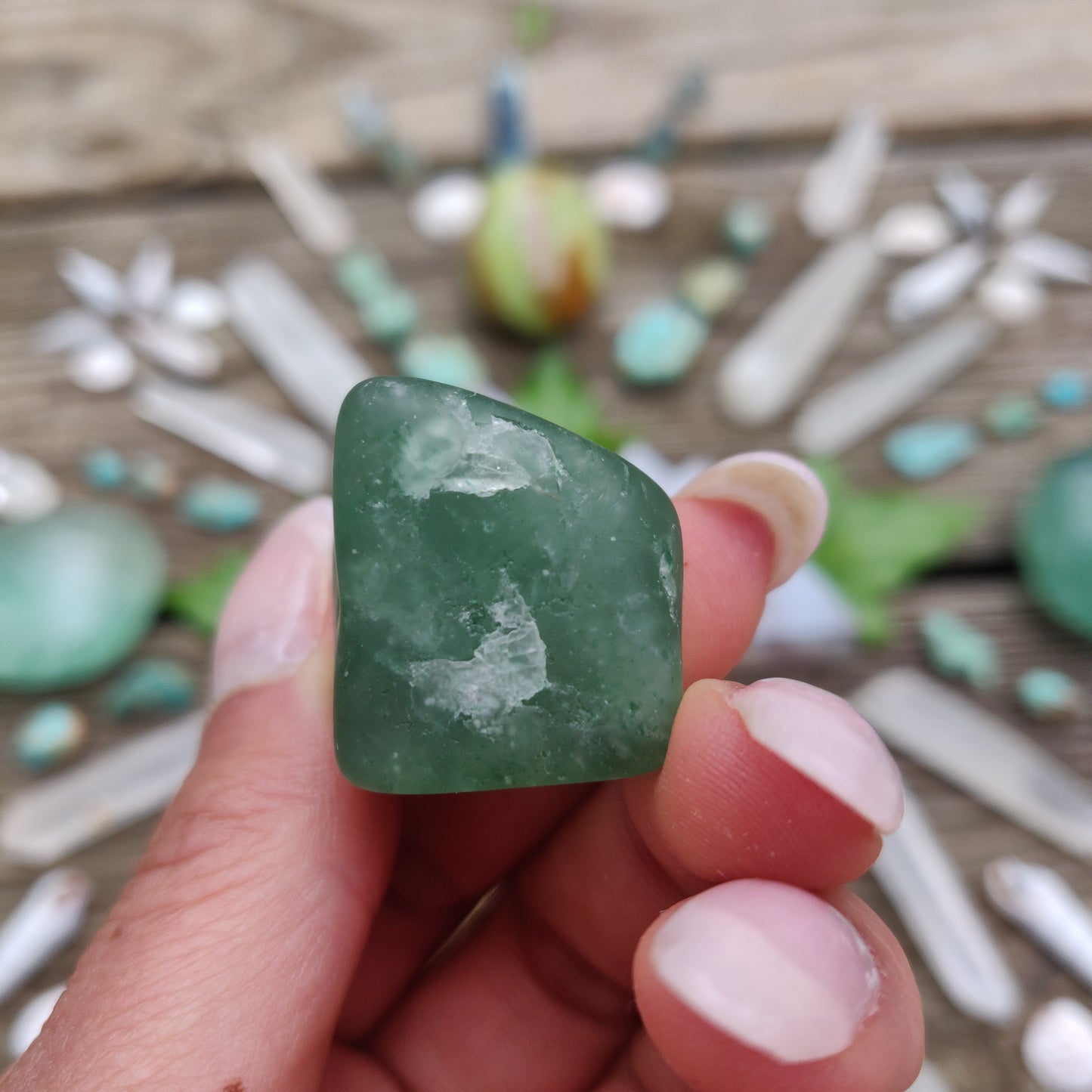 Rare *NEW* Find! Tumbled Emerald Tanzurine (#5)
