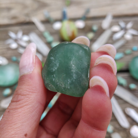 Rare *NEW* Find! Tumbled Emerald Tanzurine (#5)