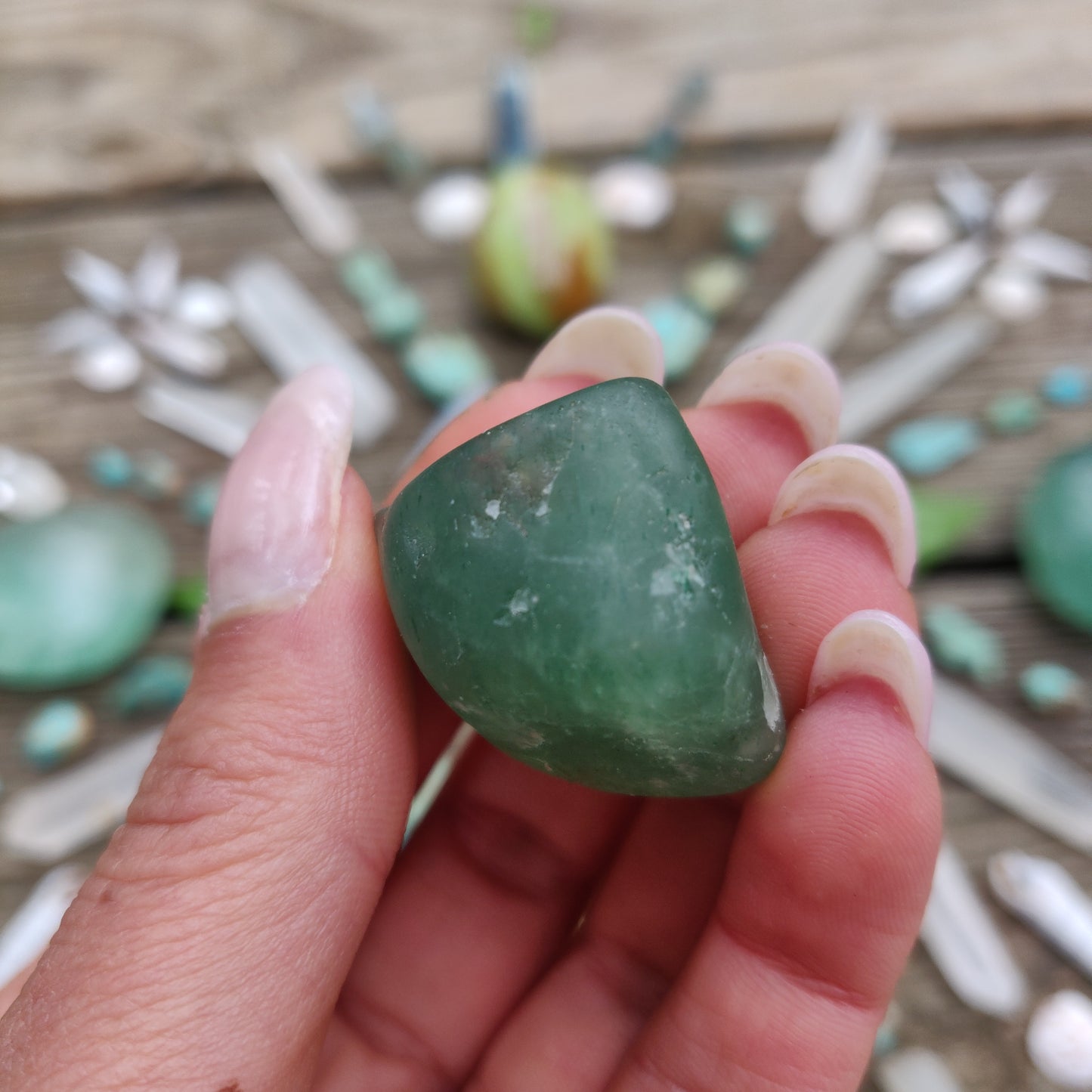 Rare *NEW* Find! Tumbled Emerald Tanzurine (#5)