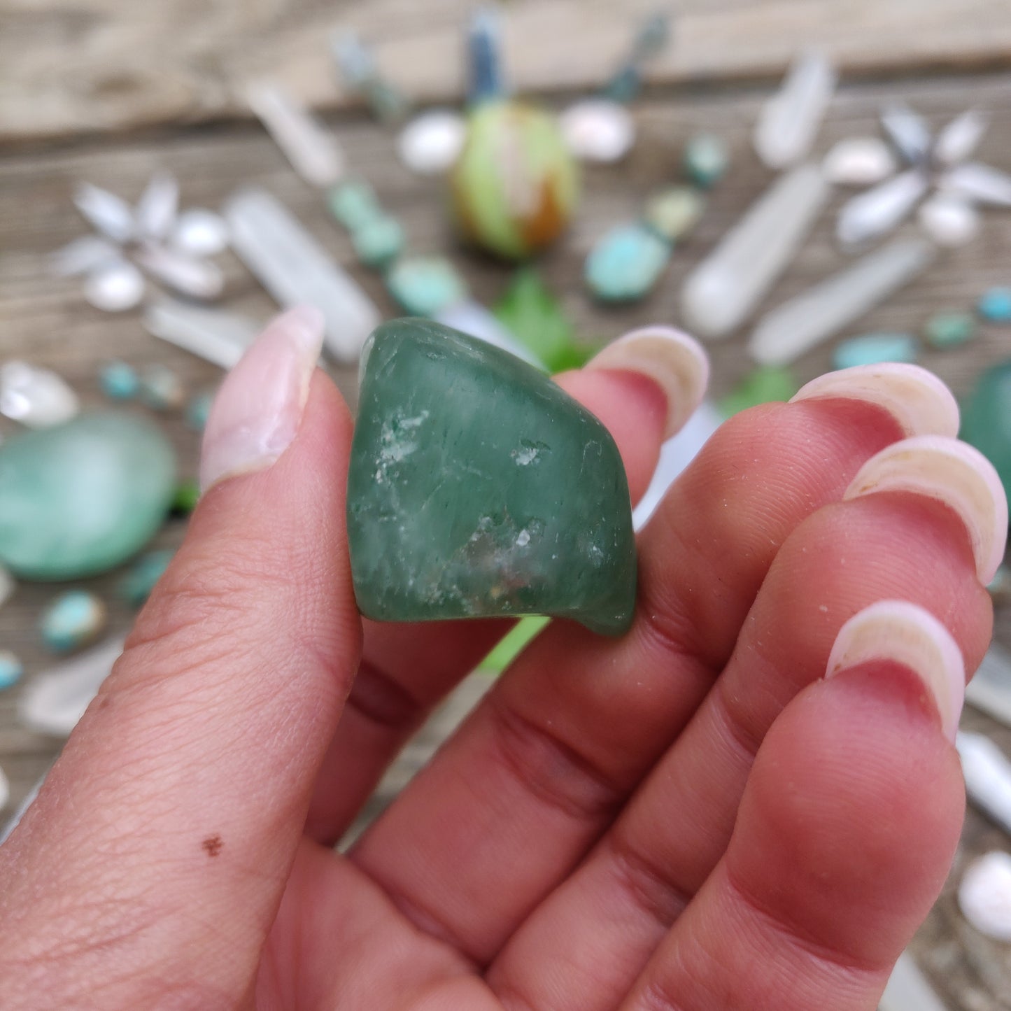 Rare *NEW* Find! Tumbled Emerald Tanzurine (#5)