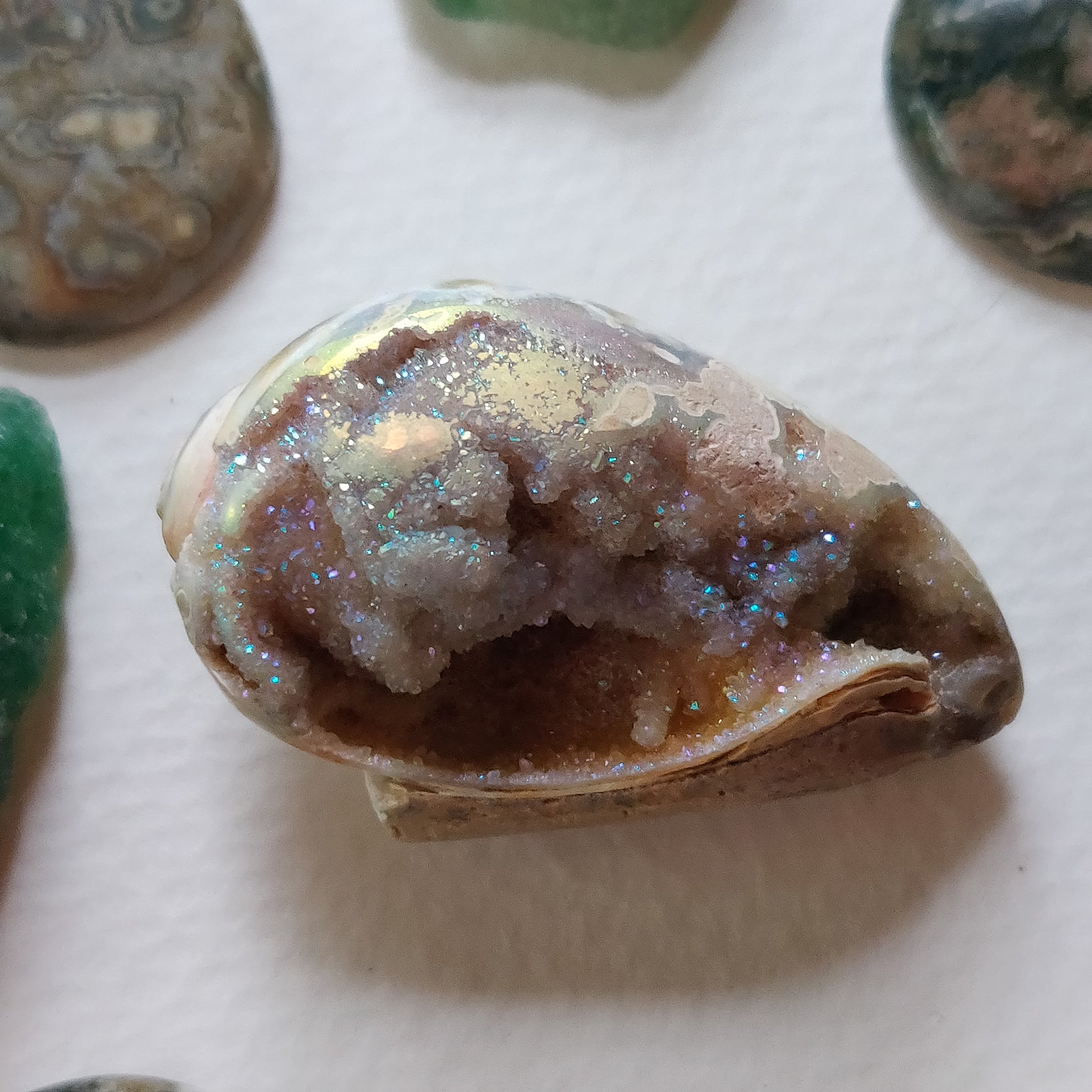 Aura Druzy Shell (#14) - Simply Affinity