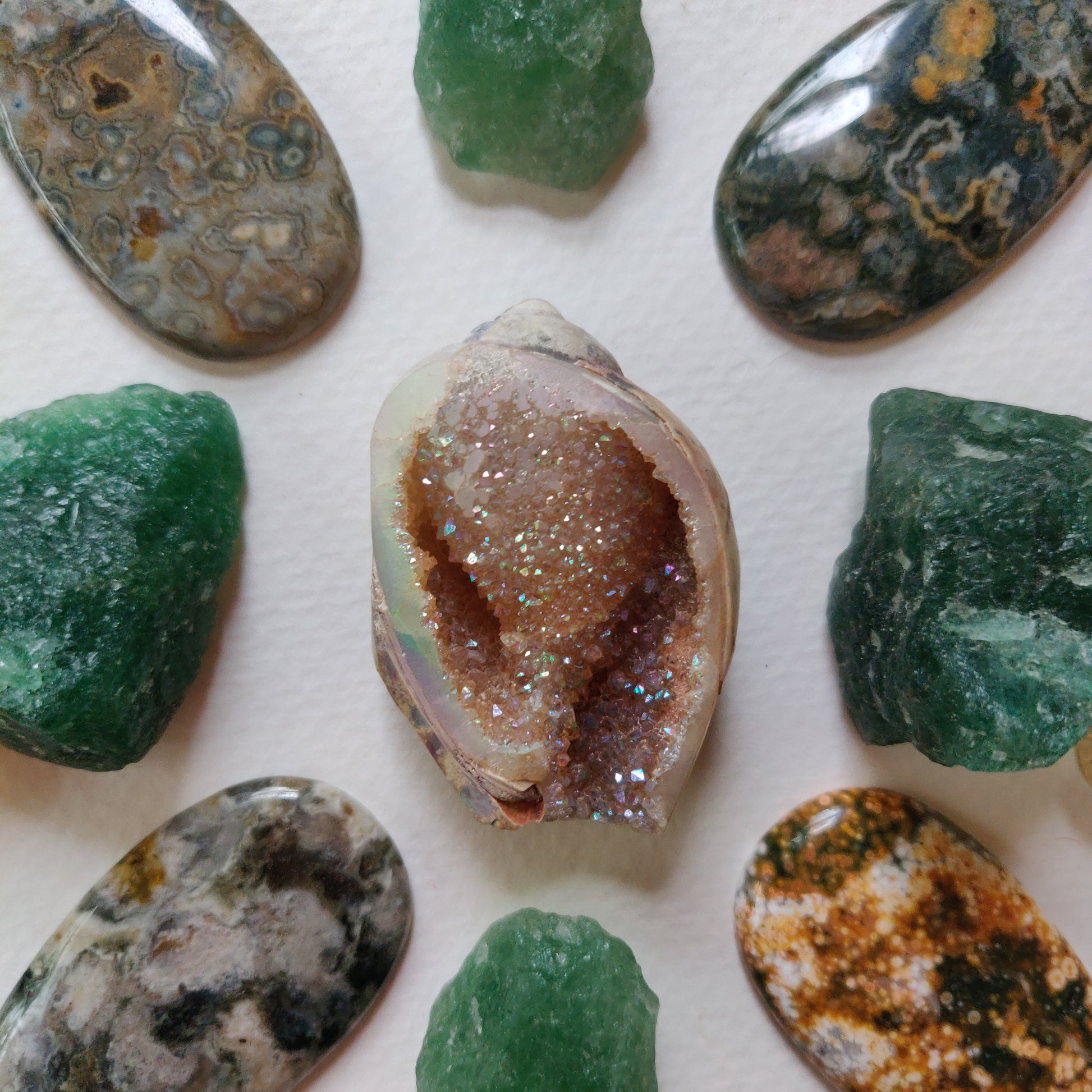 Aura Druzy Shell (#12) - Simply Affinity