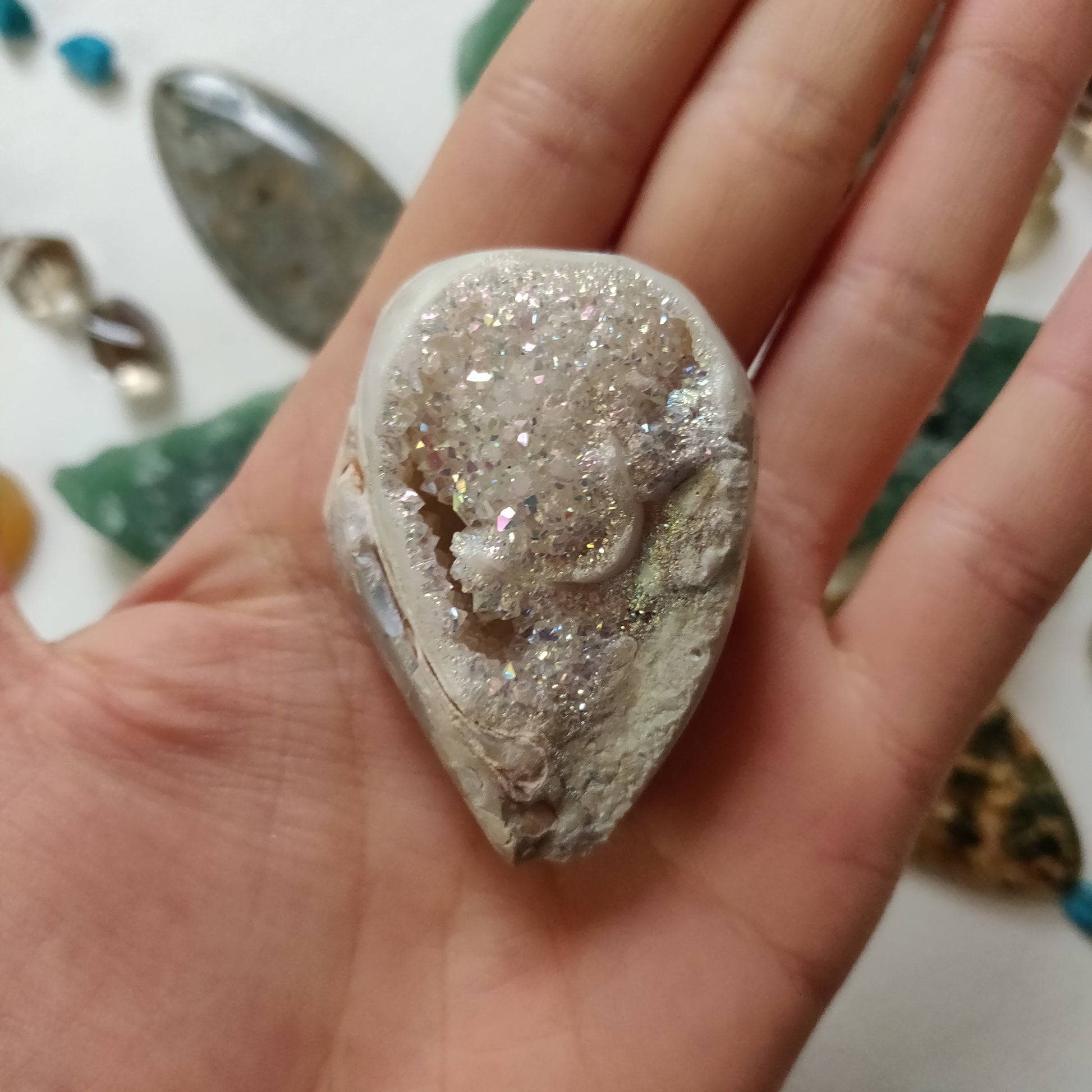 Aura Druzy Shell (#16) - Simply Affinity