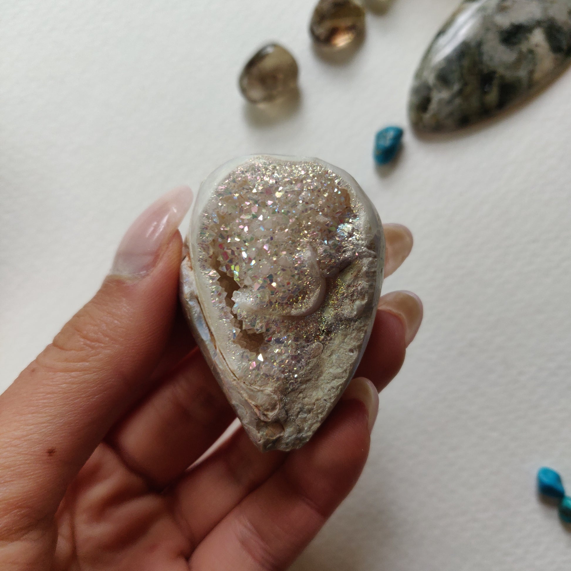 Aura Druzy Shell (#16) - Simply Affinity