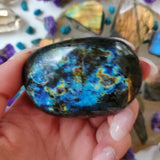 Labradorite Palm Stone (#220) - Simply Affinity