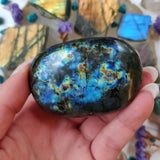 Labradorite Palm Stone (#220) - Simply Affinity