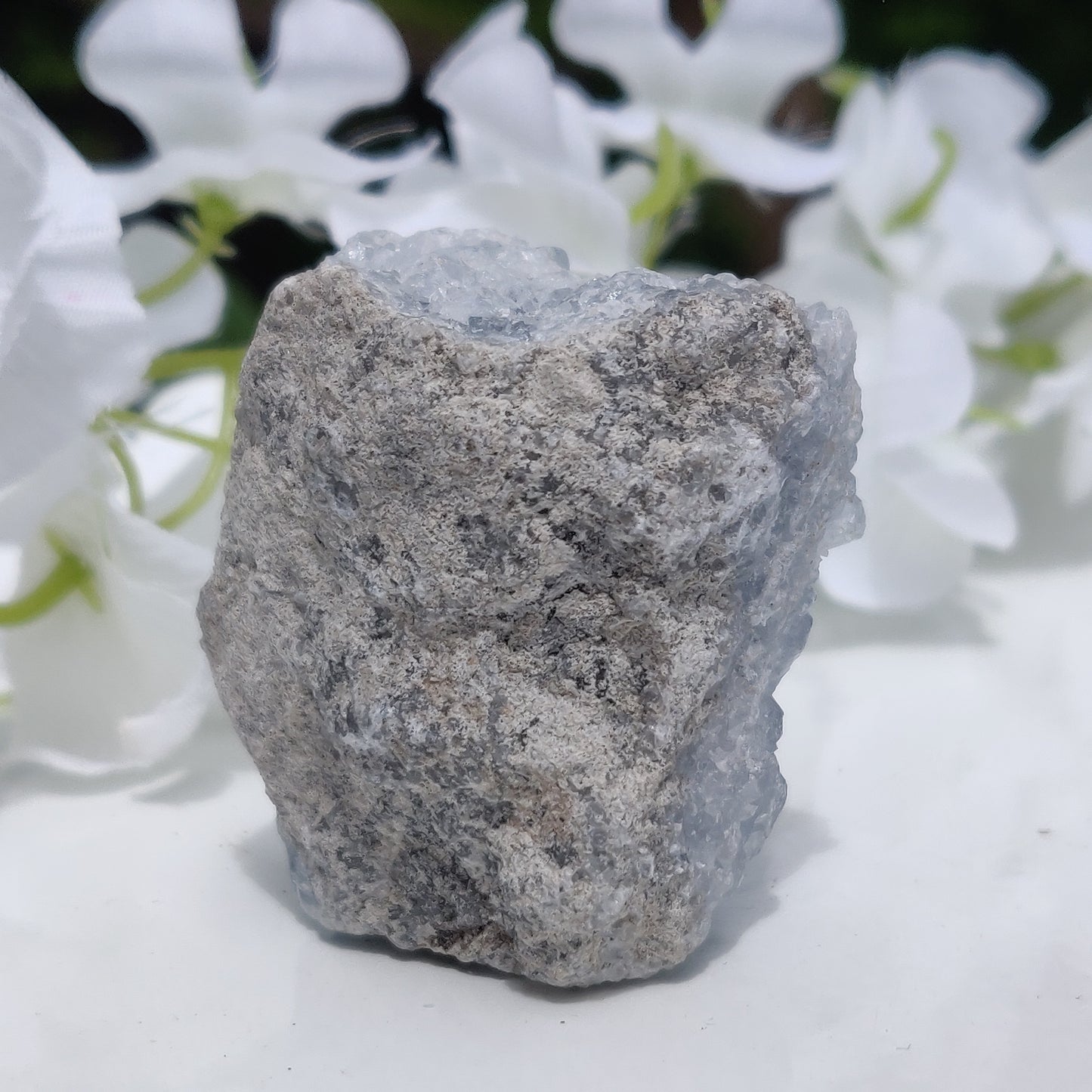 Mini Celestite Geode Freeform (#3)