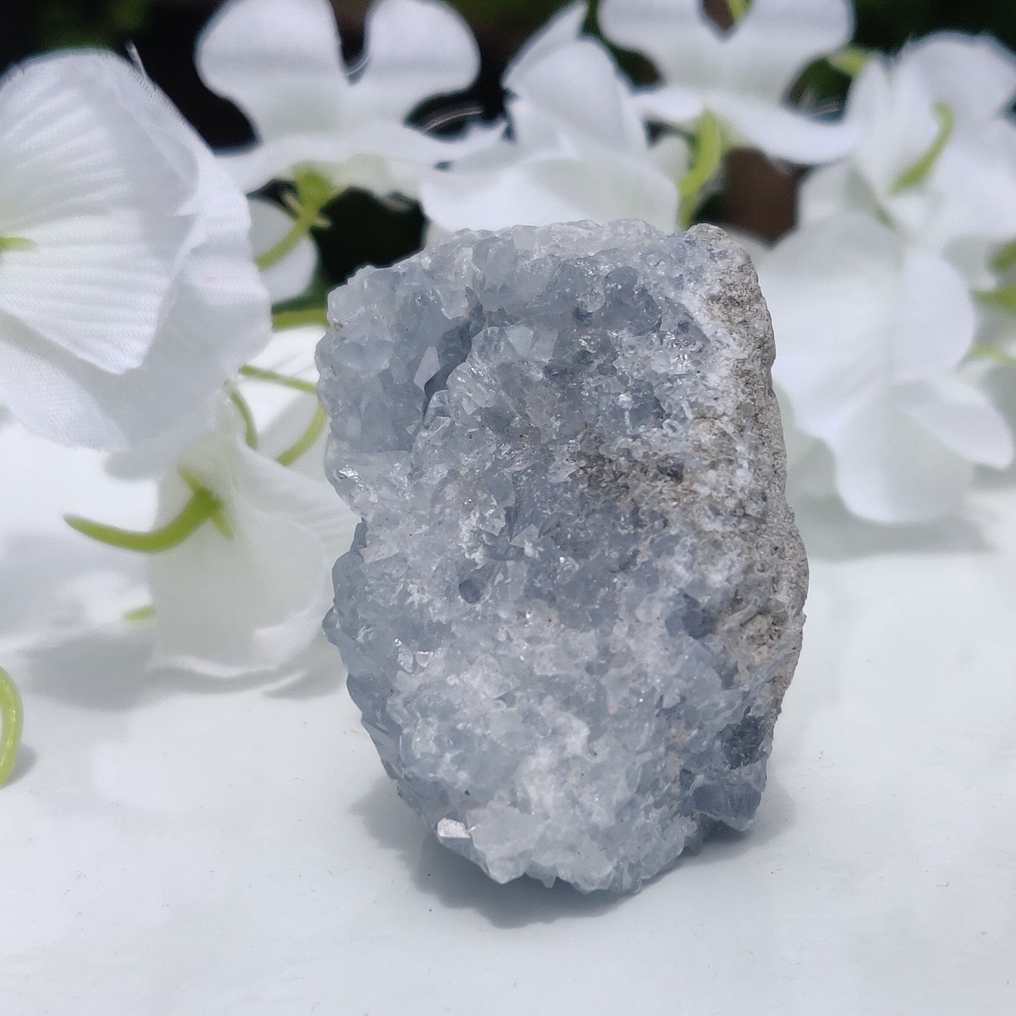 Mini Celestite Geode Freeform (#3)