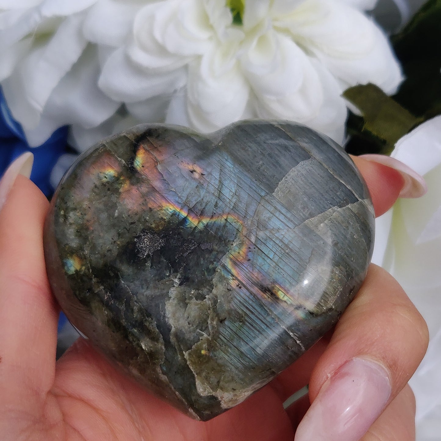 Labradorite Heart (#2) - Simply Affinity