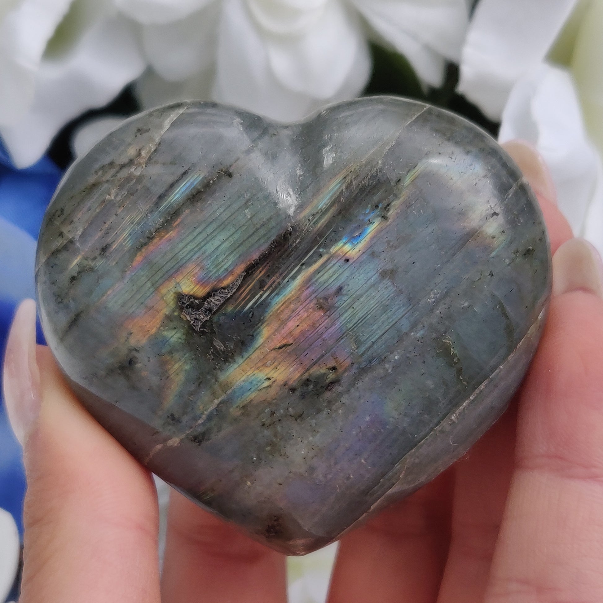 Labradorite Heart (#2) - Simply Affinity