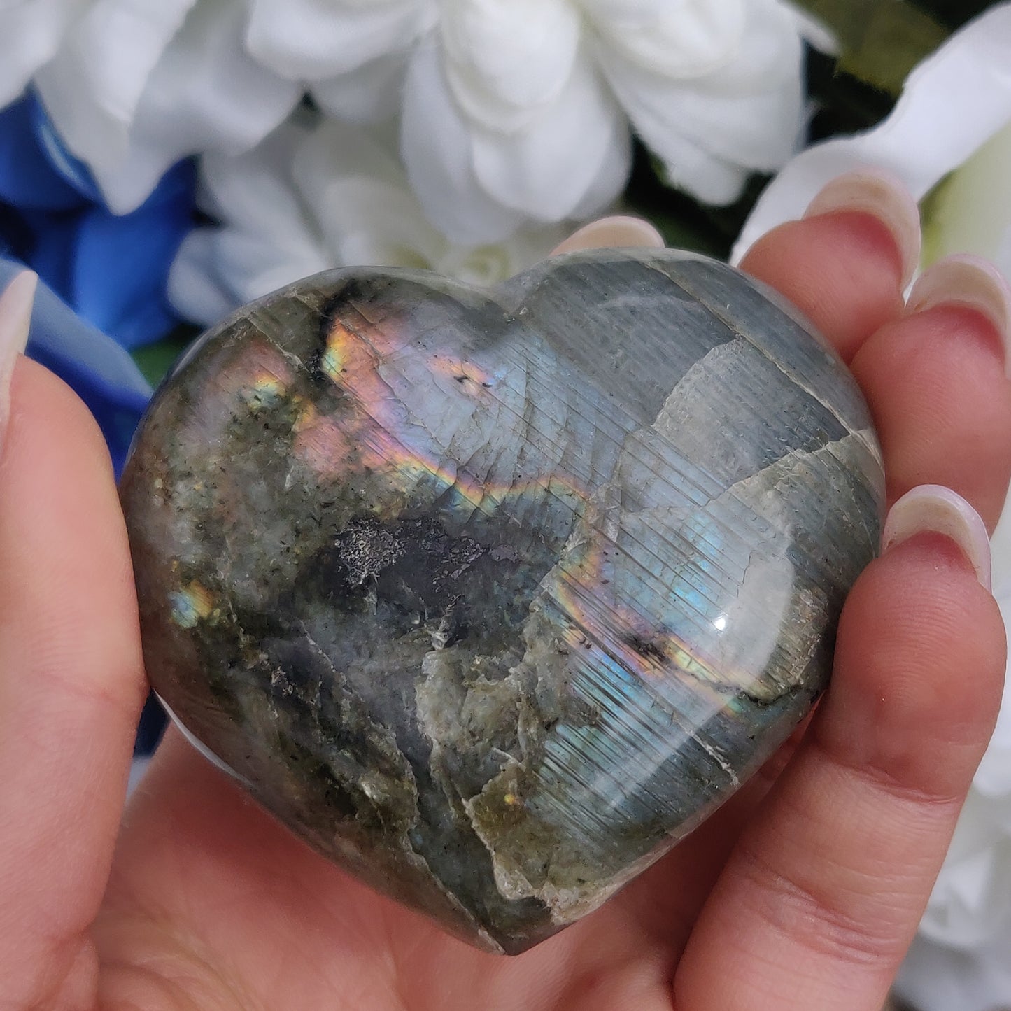 Labradorite Heart (#2) - Simply Affinity