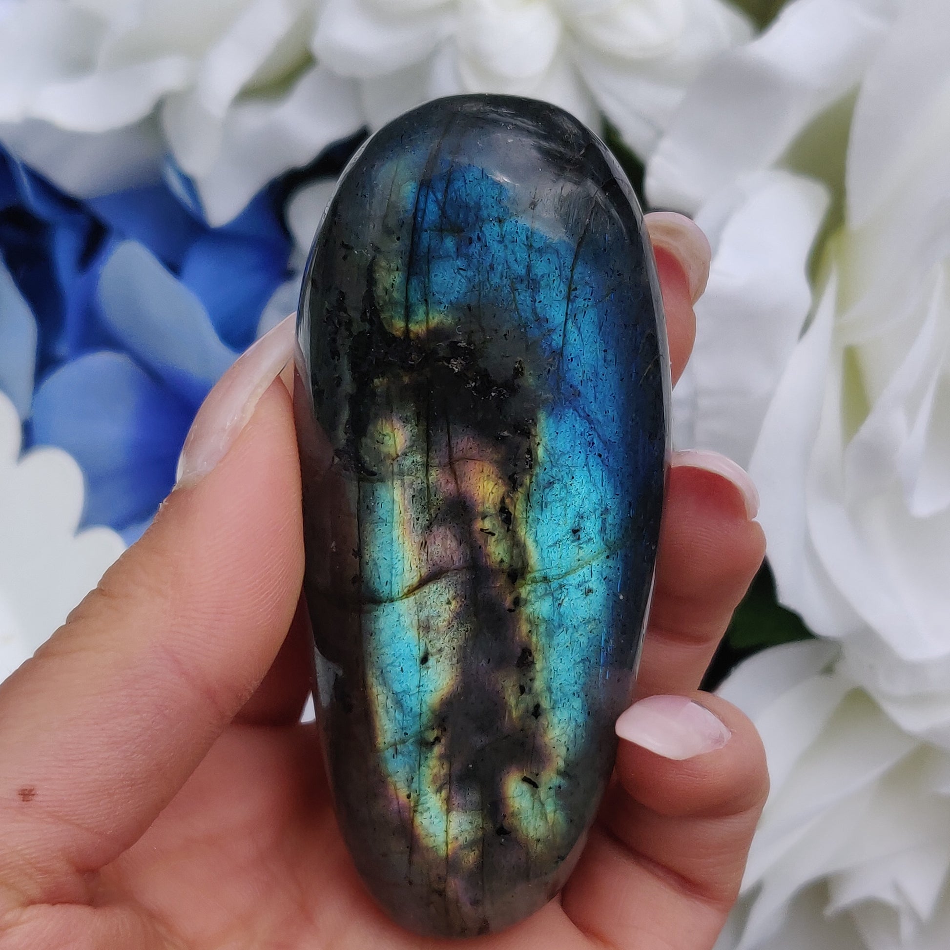 Labradorite Palm Stone (#15) - Simply Affinity