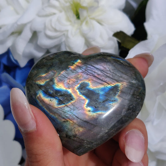 Labradorite Heart (#3) - Simply Affinity