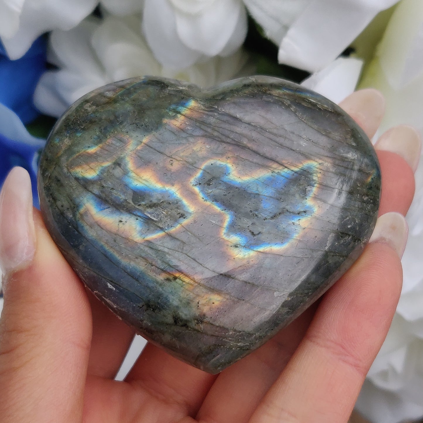 Labradorite Heart (#3) - Simply Affinity