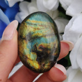 Labradorite Palm Stone (#224) - Simply Affinity