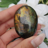 Labradorite Palm Stone (#224) - Simply Affinity