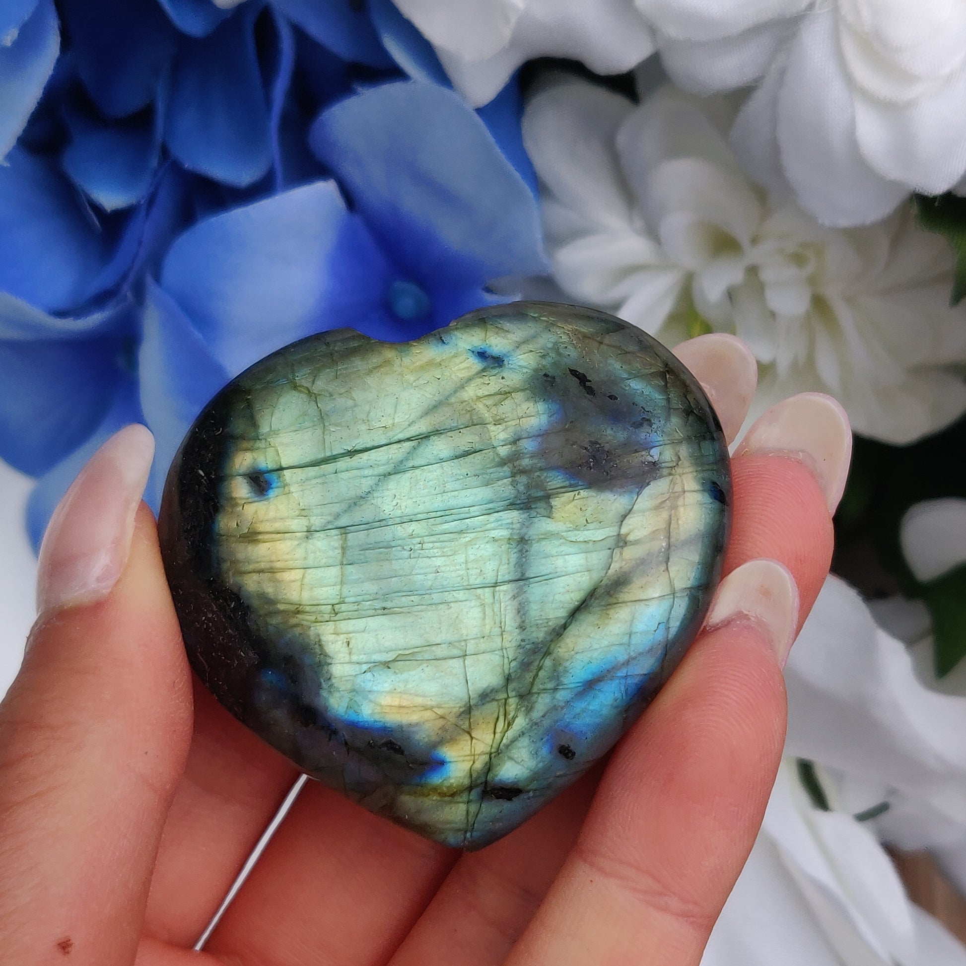 Labradorite Heart (#1) - Simply Affinity