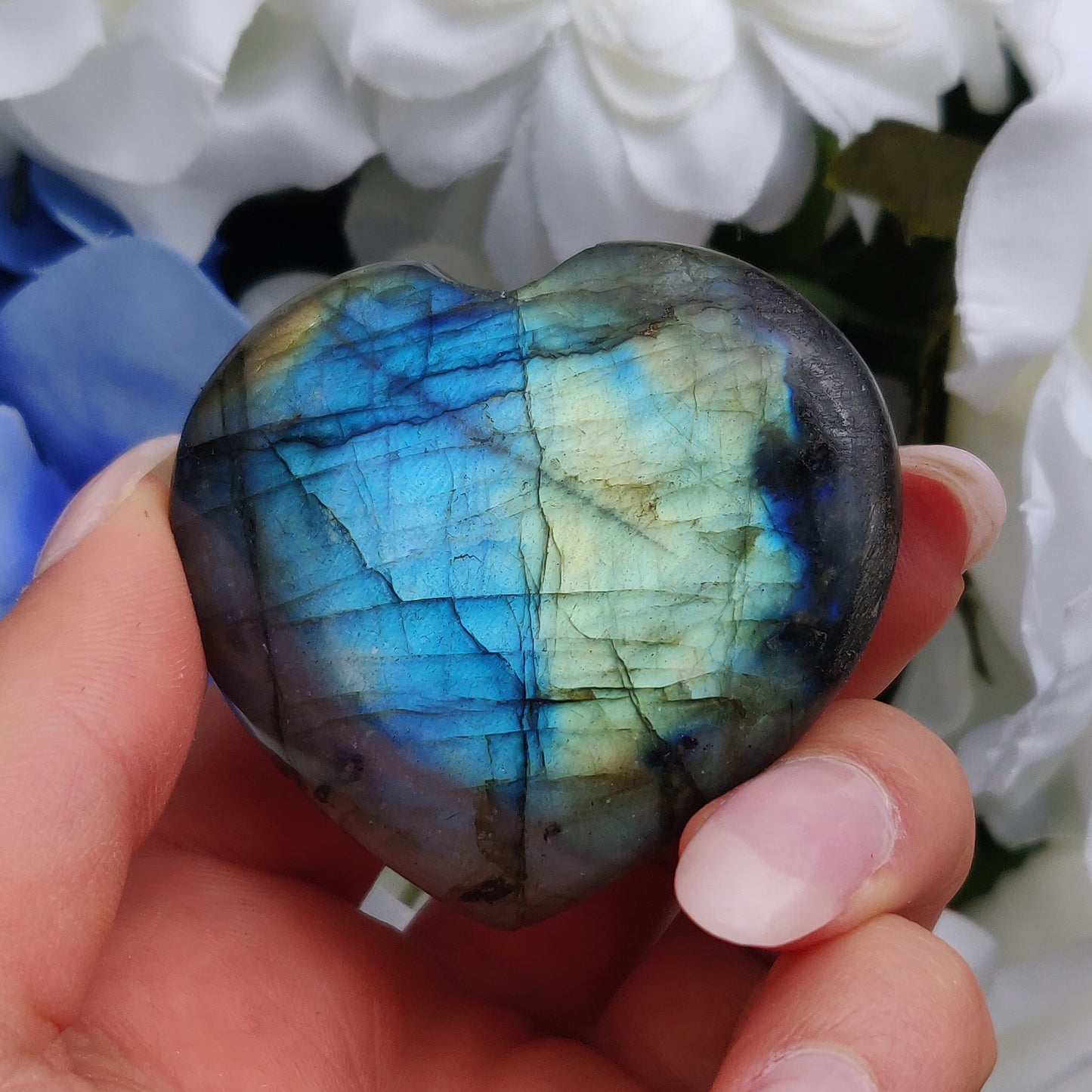 Labradorite Heart (#1) - Simply Affinity