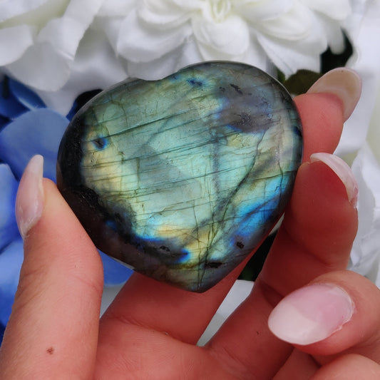 Labradorite Heart (#1) - Simply Affinity