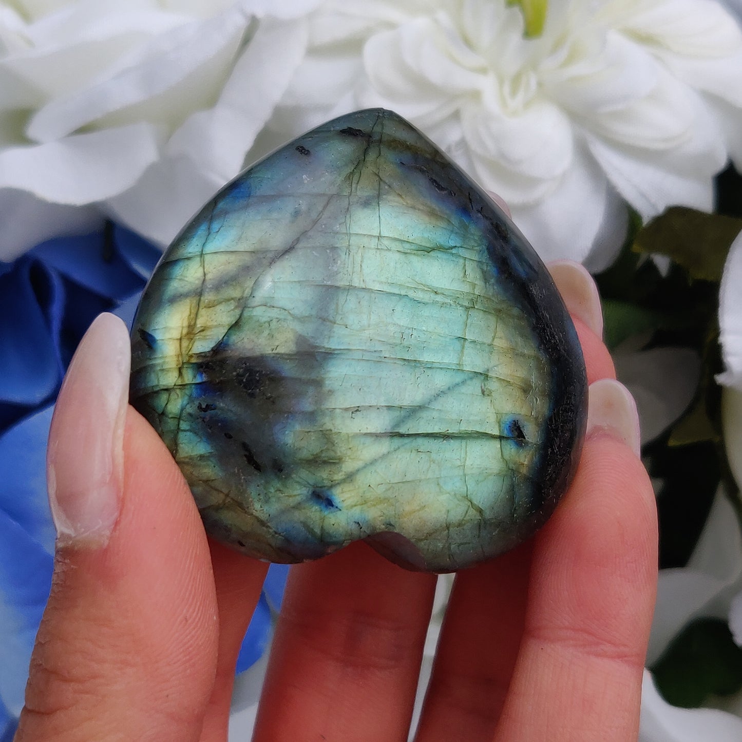 Labradorite Heart (#1) - Simply Affinity