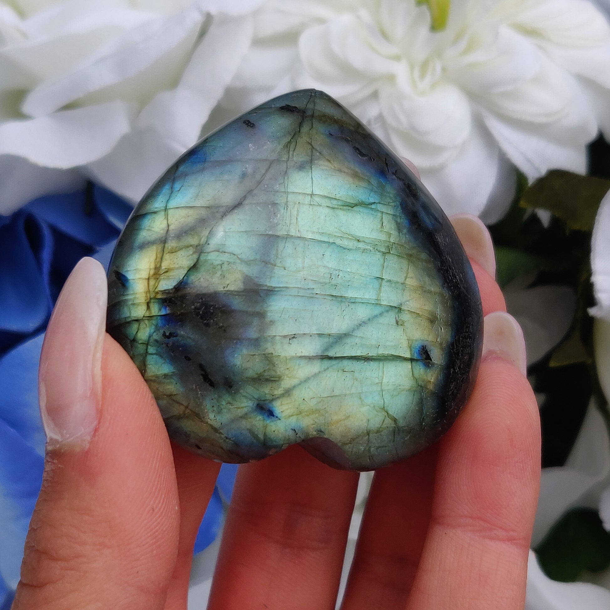 Labradorite Heart (#1) - Simply Affinity