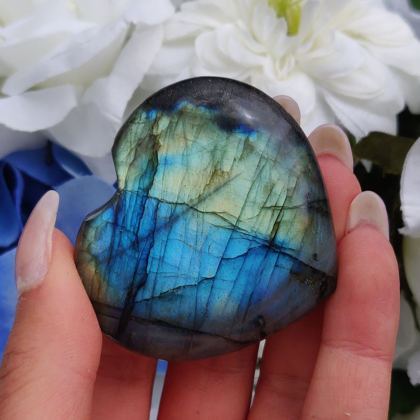 Labradorite Heart (#1) - Simply Affinity