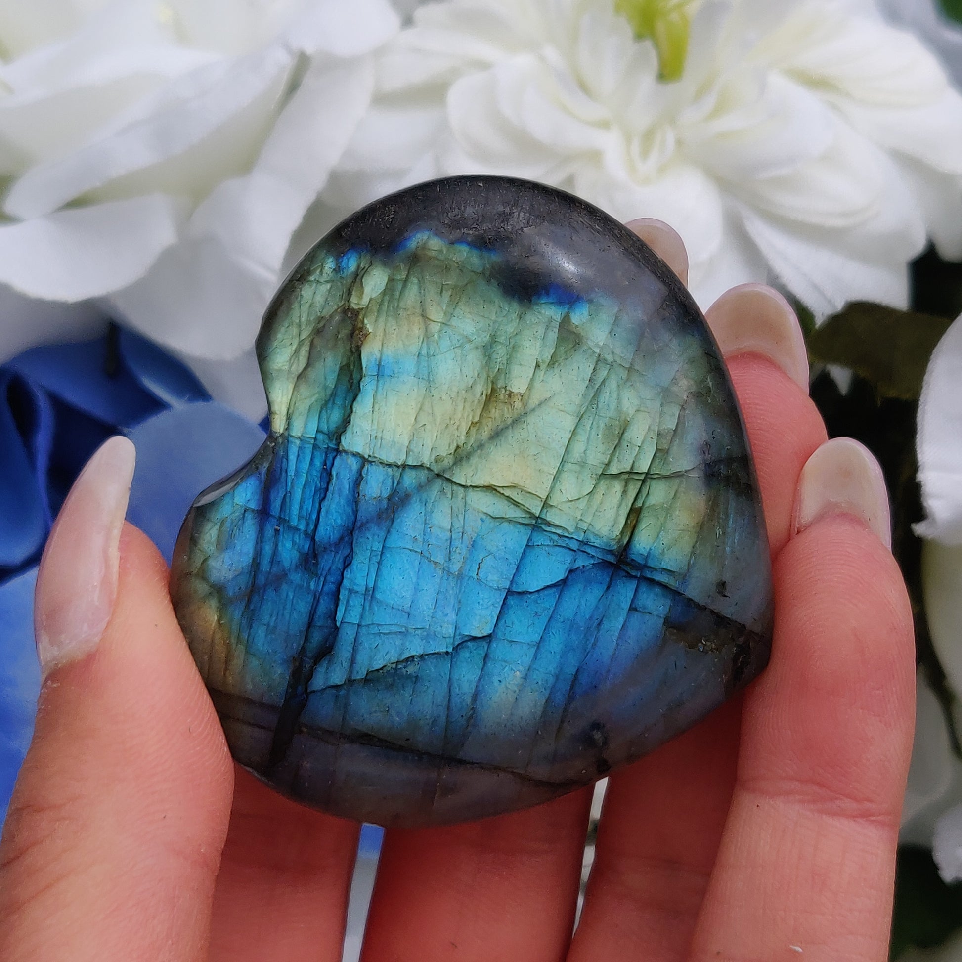Labradorite Heart (#1) - Simply Affinity