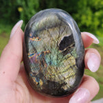 Labradorite Palm Stone (#230) - Simply Affinity