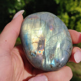 Labradorite Palm Stone (#227) - Simply Affinity