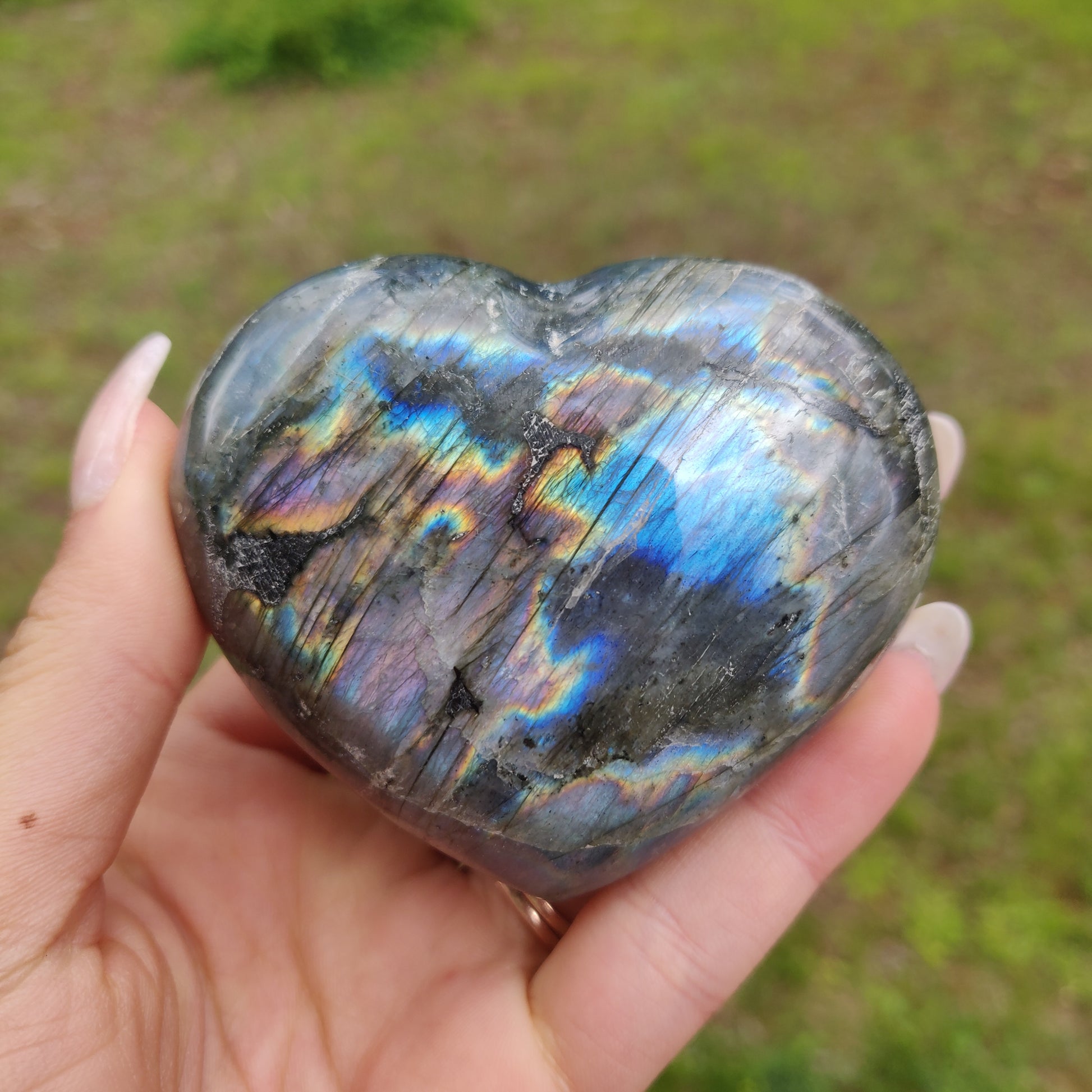Labradorite Heart (#6) - Simply Affinity