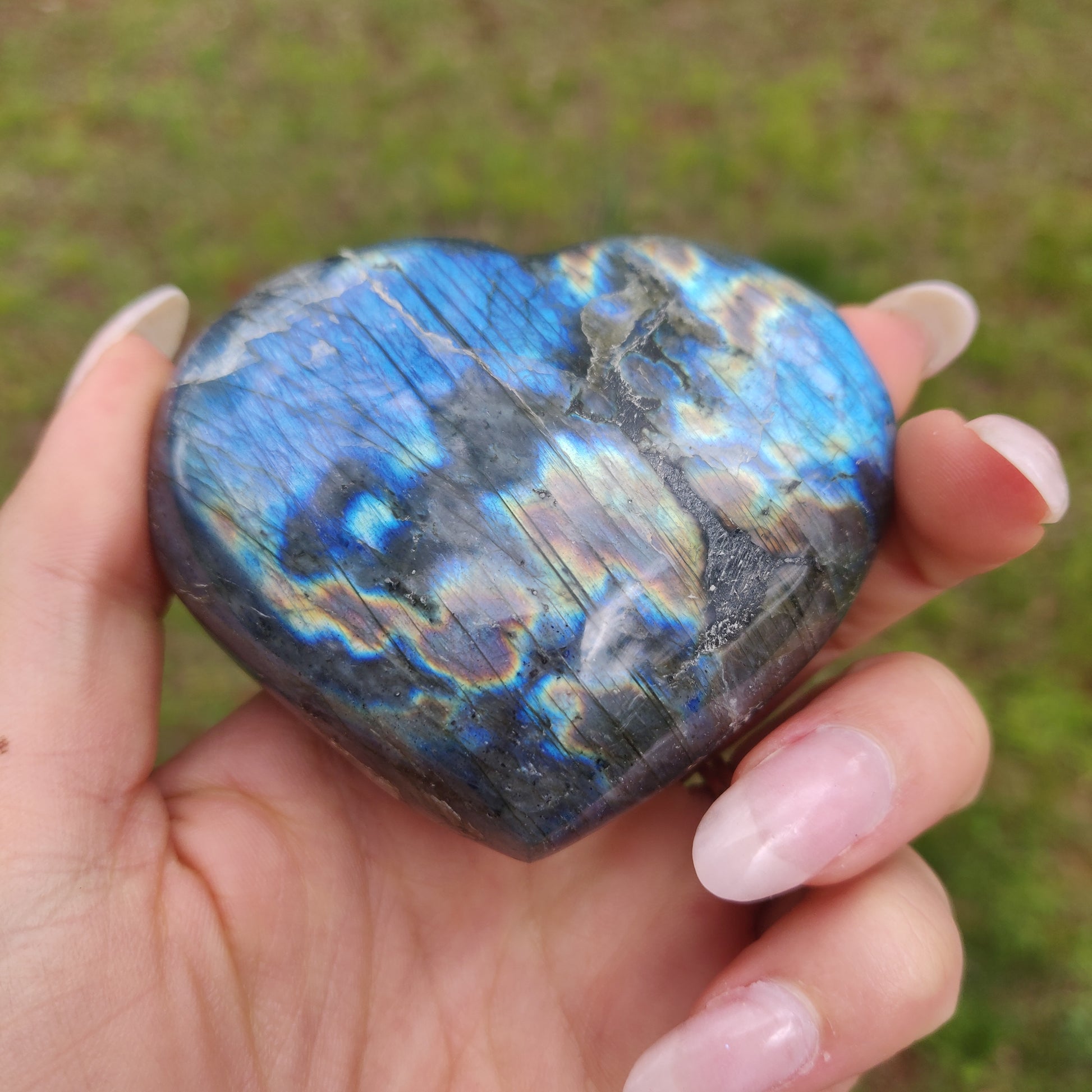 Labradorite Heart (#6) - Simply Affinity