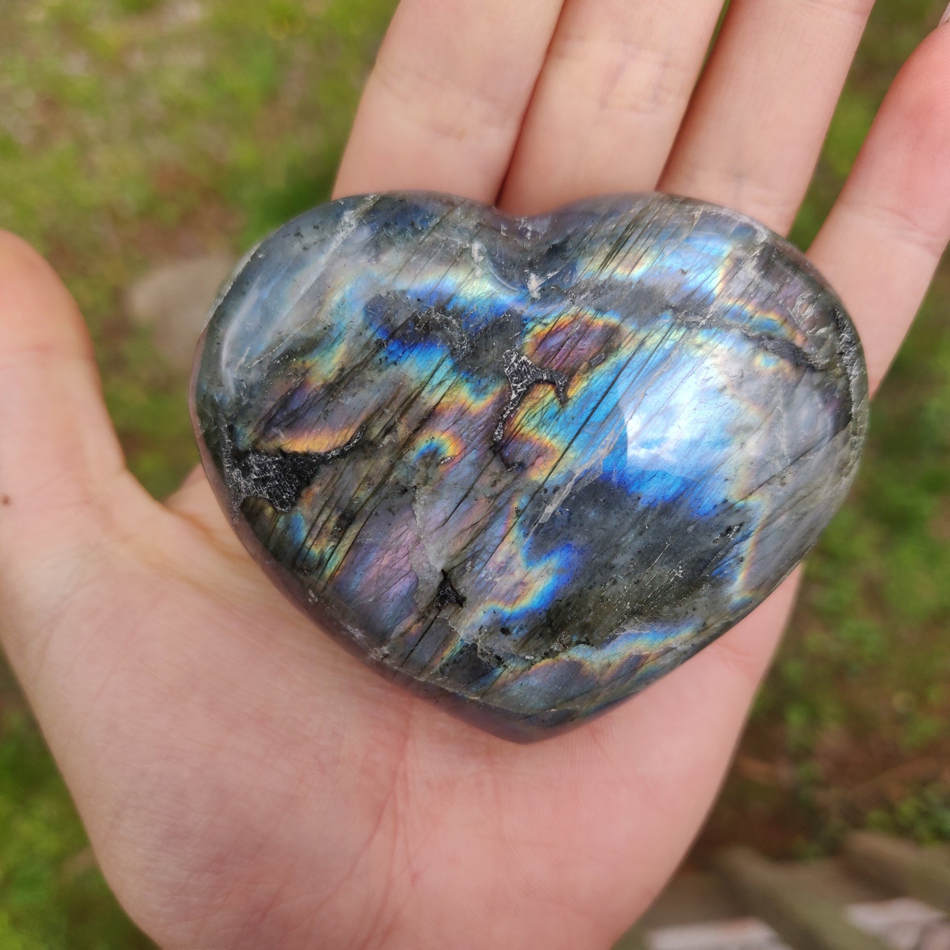 Labradorite Heart (#6) - Simply Affinity